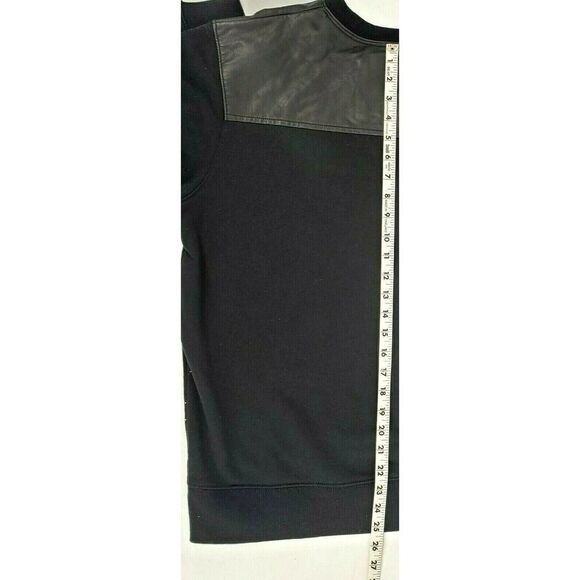 Born Fly Mens Galaxy Sweatshirt Faux Leather Elbow Patches Beyond FLy - Picture 12 of 14